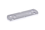 Aluminium Extension (Verbindungstück) für 23x35 mm Aluminium Unterkonstruktion