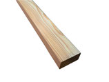 Europäische Lärche, Rhombusleisten, 21x70x4000 mm, 15° Schräge, Kanten gerundet, 5 Stück pro Packung