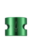 CLAMP 2 BOLTS TWIN SLIT Green