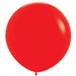 Riesenballon aus Latex Durchmesser 90cm, rot