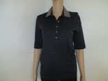 Poloshirt mit Glitzer von MARGITTES Gr. 44