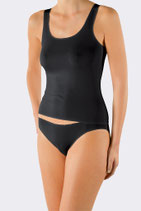 Achseltop schwarz, champagner und weiß NINA VON C.
