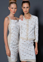 Kleid von RIANI (links im Bild) Gr. 40