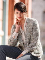 Flauschige Strickjacke von RIANI Gr. 44