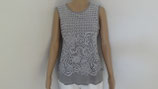 Spitzentop von SANI BLU Gr. 44