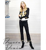 Jeans Sinty Cropped Deco von RAFFAELLO  ROSSI