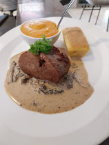 Filet de veau aux morilles