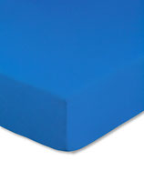 Spannbettlaken für Boxspringbetten, Farbe royalblau, 180/200 x 220 cm