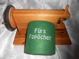 Witzige Klopapierrollen - Hüllen  "Fürs Popöchen"