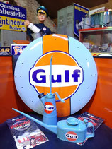 Gulf Emailschilder Emaille Tanksäule Notalgie Halle Oldtimer Auto Garage