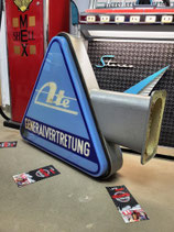 ATE Leuchtreklame XL Deko Werbung Auto Oldtimer Garage Halle Garage