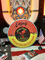 Wurlitzer Emailleschild Emaille Nostalgie Dekoration Musik Jukebox Showroom