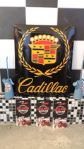 Cadillac Service Emaille Schild Bastler Werkstatt Halle Garage Emaileschild