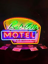 Bel Air Motel US Leuchtschild Neon Werbung Gastronomie Licht Neonreklame