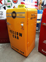 Yellow-Cab  Retro Kühlschrank Bosch KSL Taxi New York Eyecatcher wie Neu