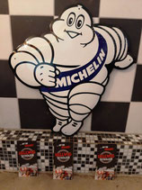 Michelin Reifen Männchen Bibendum Emaille-Schild Dekoration Oldtimer Halle