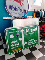 Miami Beach Ocean Drive Interstate Schild Dekoration große Halle Partyraum