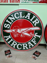 Sinclair Aircraft Deco Schild Flugzeug Dekoration Deco Halle Benzin Garage