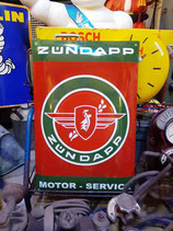 Zündapp Motor Service Emaille Schild Moped Emaileschild Bastler Werkstatt