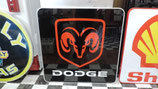 Dodge Logo Alu-Schild US-Car Garage Halle Retro Schild Dekoration