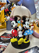 Minnie & Mickey Mouse (Singing in the rain) Walt Disney Skulpturen Figuren