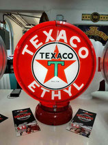Texaco Ethyl Gasoline  US-Globe USA-Lampe Deko Tanksäule Werbung Reklame