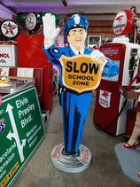 Coca-Coa Retro Police Man Figur Amerika Nostalgie GFK Deko Historie Figur