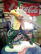 Elvis Double mit Gitarre Figur Skulptur Graceland Memphis Kin of Rock`n Roll