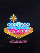 Las Vegas Neonreklame Deko  XXL Leuchtschild Casino Licht USA Werbung