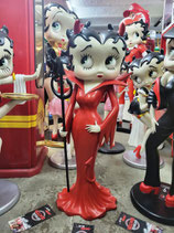 Betty Boop Original Figur Statue Skulptur Amerika Style Teufelin mit Dreizack