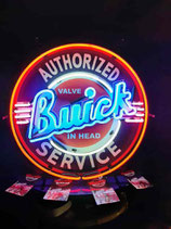 US Neon Buick US-Car Auto Garage Werbung Leucht Neonreklame Schild