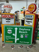 Daytona Beach Interstate/Highway Schild Dekoration Halle Autohaus Bike Shop