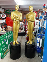 Hollywood Oscar Statue Repro Polyresin XXL Figur Skulptur Retro Deko 2 Meter