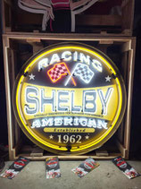 Ford Shelby Racing Neonwerbung XXL Reklame US-Garage Kult Leuchtschild