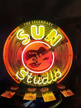 Sun Studios Neon Werbung Memphis Tennesse Reklame USA Deko Licht