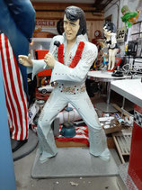 Elvis Double Singer - Resin Figur King of Rock`n Roll Legende/Hüftschwung