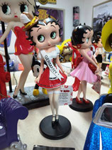 Betty Boop Figur ist "Miss Germany" Vitrinen Skulptur GFK Deko Statue Resin