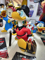 Dagobert Duck Figur Geldtasche Deko Statue Figur Walt Disney Vitrinen Skulptur