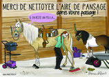 Plaque Aire de Pansage