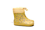Wheat Rubber Boot Zerro Apricot Flowers