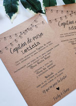Capitán de mesa verbena