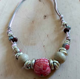 Collier Bonbon rose