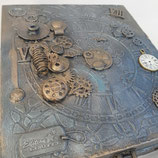 Boite steampunk carré montre