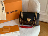 Louis Vuitton Tasche Saint Placide Leder schwarz