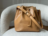 Louis Vuitton Tasche Petit Sac Noe Epi beige