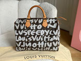Louis Vuitton Tasche Speedy 30 Graffiti Silber
