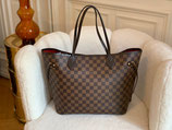 Louis Vuitton Tasche Neverfull MM Damier Ebene LV Shopper