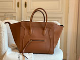 Céline Tasche Phantom Leder cognac braun