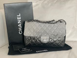 Chanel Tasche Melrose Timeless Degrade grau