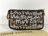 Louis Vuitton Pochette Accessoires Graffiti silver